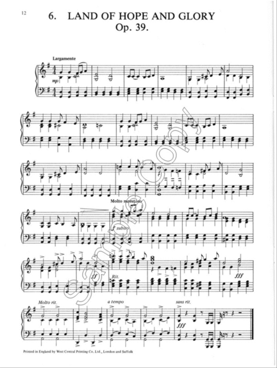 Elgar - Book 2 - Silhouette Series Piano Solo scores gallery preview page 4