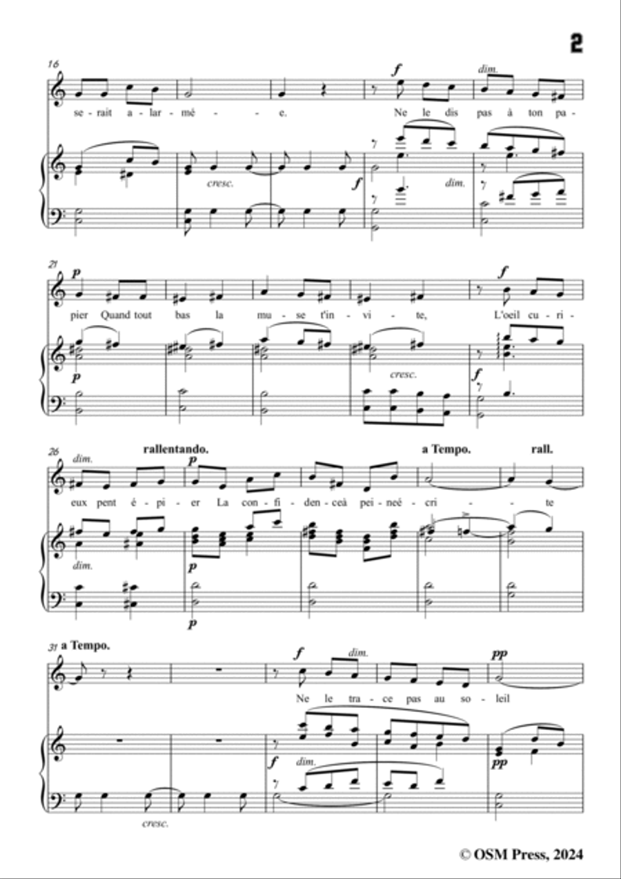 B. Godard-Discrétion,in C Major,Op.8 No.4 Voice scores gallery preview page 3