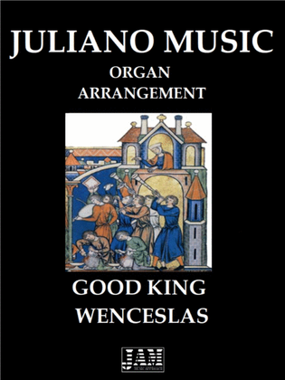 Book cover for GOOD KING WENCESLAS (EASY ORGAN ARRANGEMENT) - ANONYMOUS