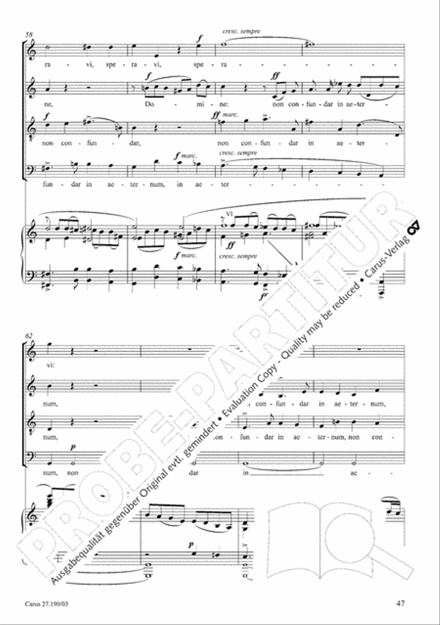 Te Deum Te Deum 4-Part scores gallery preview page 48