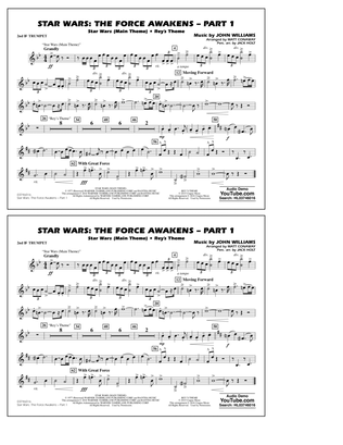 Star Wars: The Force Awakens - Part 1 - 2nd Bb Trumpet