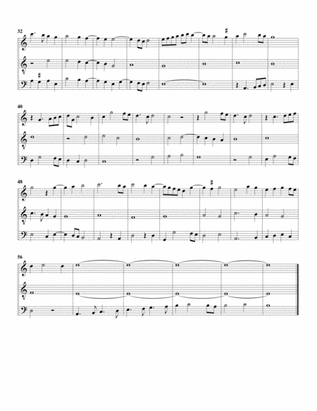 7. Fortuna desperata in mi (arrangement for 3 recorders)