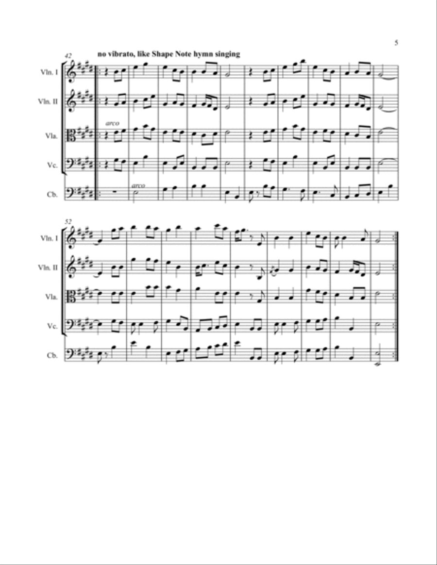 I'll Twine 'Mid the Ringlets for string orchestra String Orchestra scores gallery preview page 5