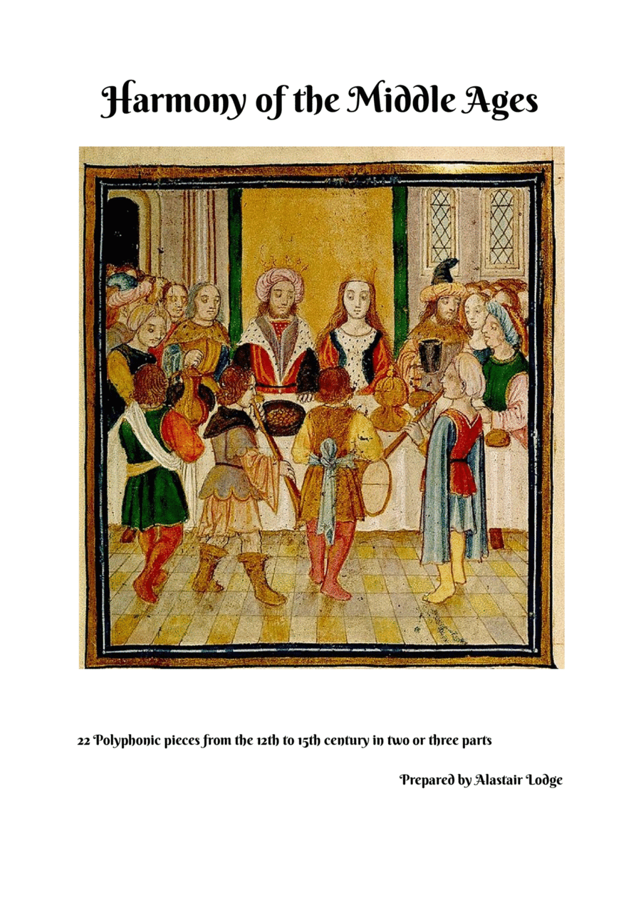 Harmony of the Middle Ages School and Community scores gallery preview page 1