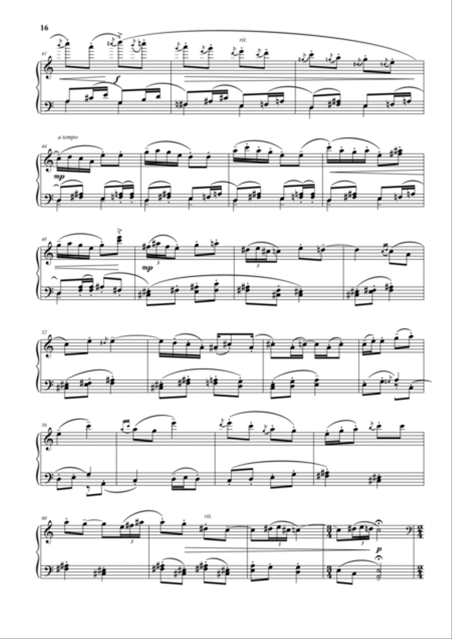 El Chusalongo y el Patachuga Piano Solo scores gallery preview page 4