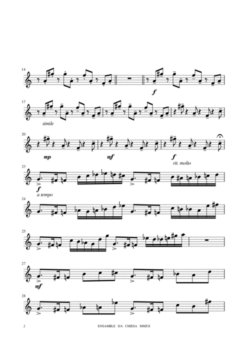 Waltz for Oboe and Piano. (Oboe Part)