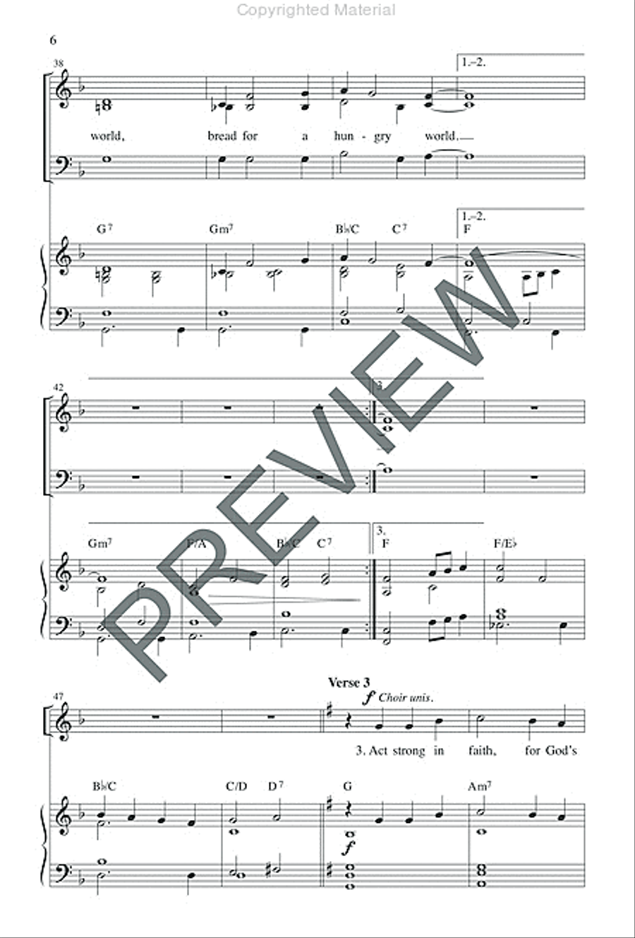 Sing for Peace - Preview edition SA scores gallery preview page 5