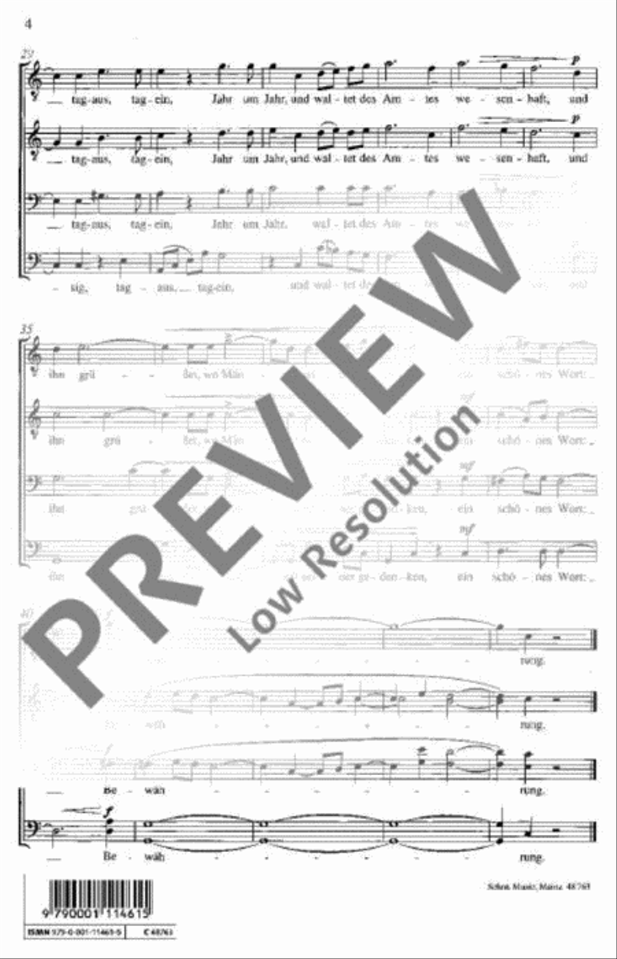 Cantate TTBB scores gallery preview page 5