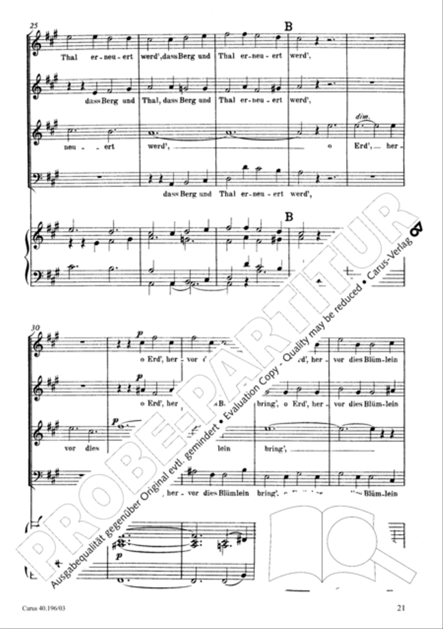 Die Geburt Christi SSA scores gallery preview page 22