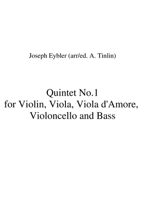 Viola d'amore Quintet No.1
