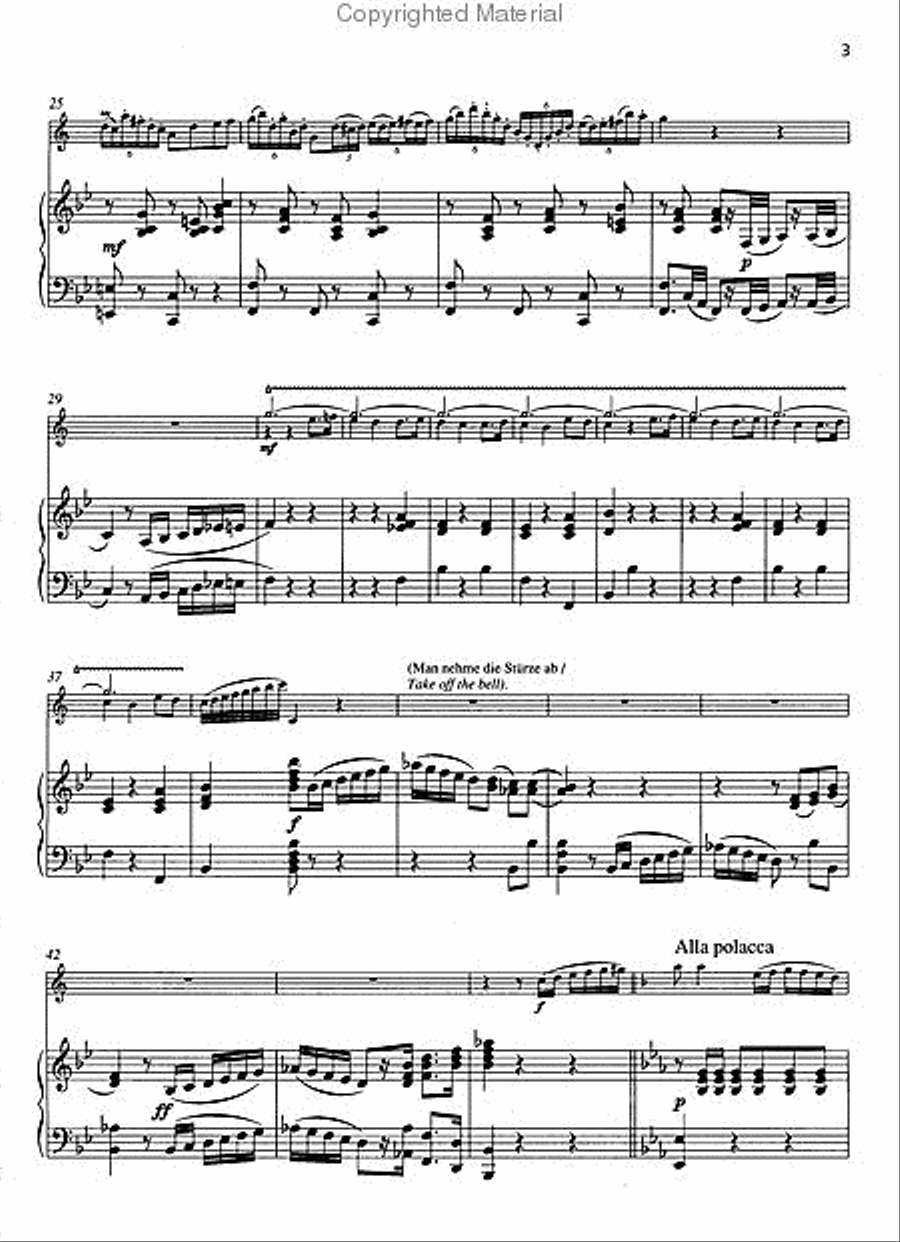 Immer kleiner (Always smaller) Clarinet Solo scores gallery preview page 3