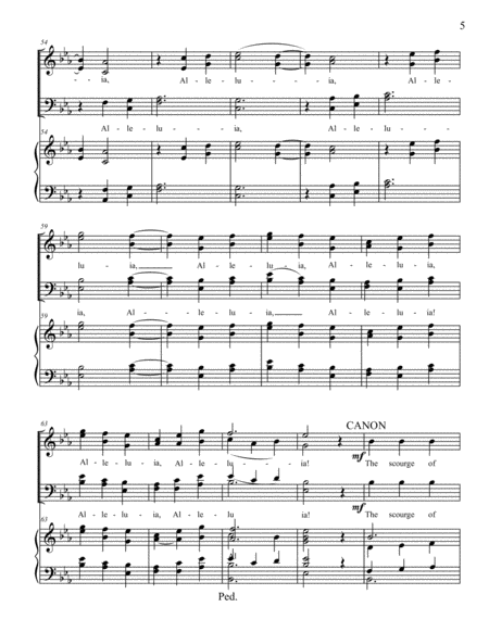 Song of Triumph SATB Choir Palestrina