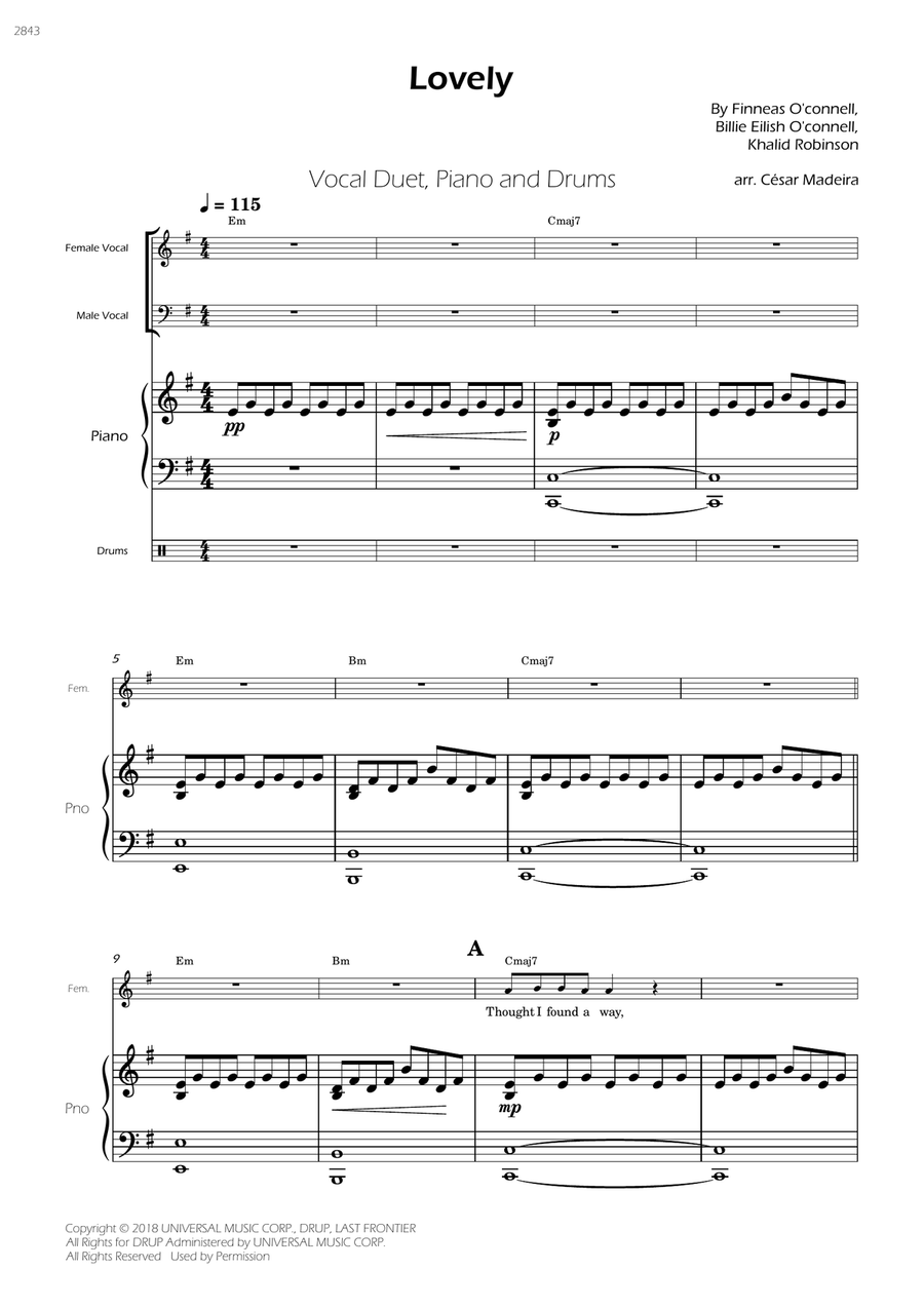 Lovely Lovely Chamber Music scores gallery preview page 1
