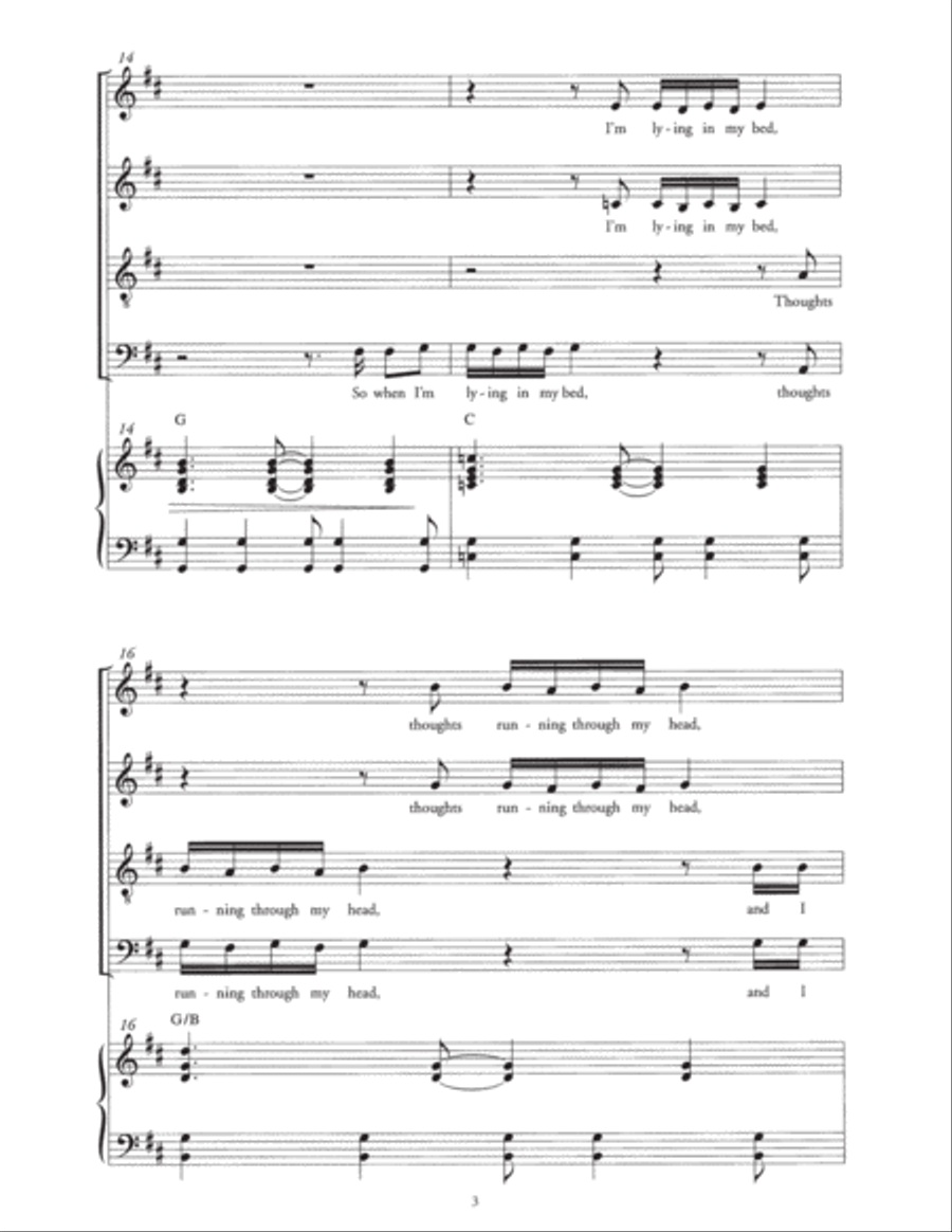 Angels (Arr. Berty Rice) Angels (Arr. Berty Rice) Choir scores gallery preview page 3