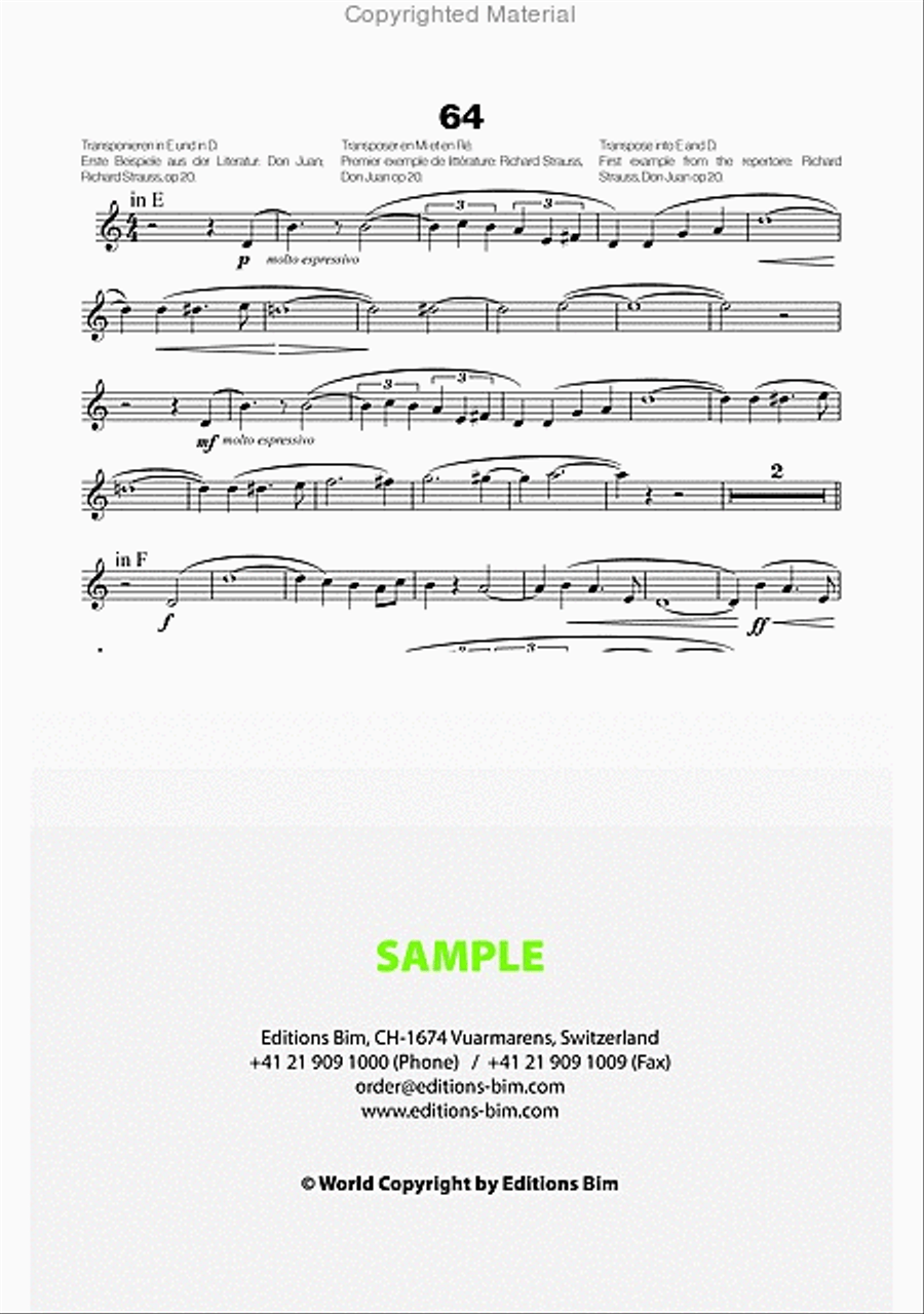 76 Progressive Klangetüden für Horn Horn scores gallery preview page 14
