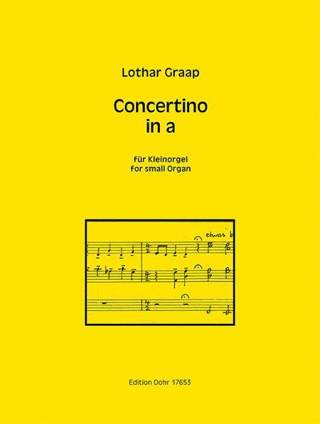 Concertino in a für Kleinorgel (1978)