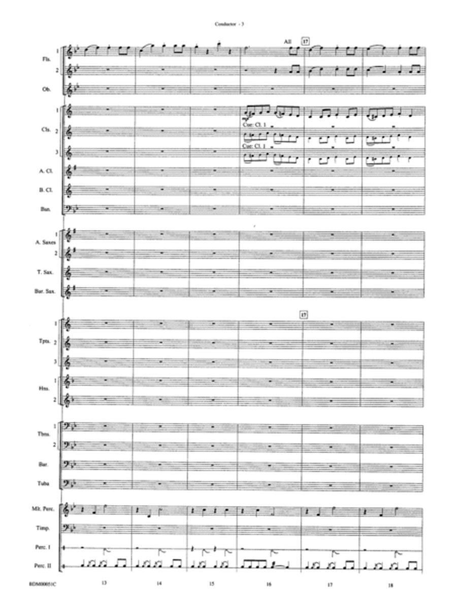 Parade of the Wooden Soldiers: Score