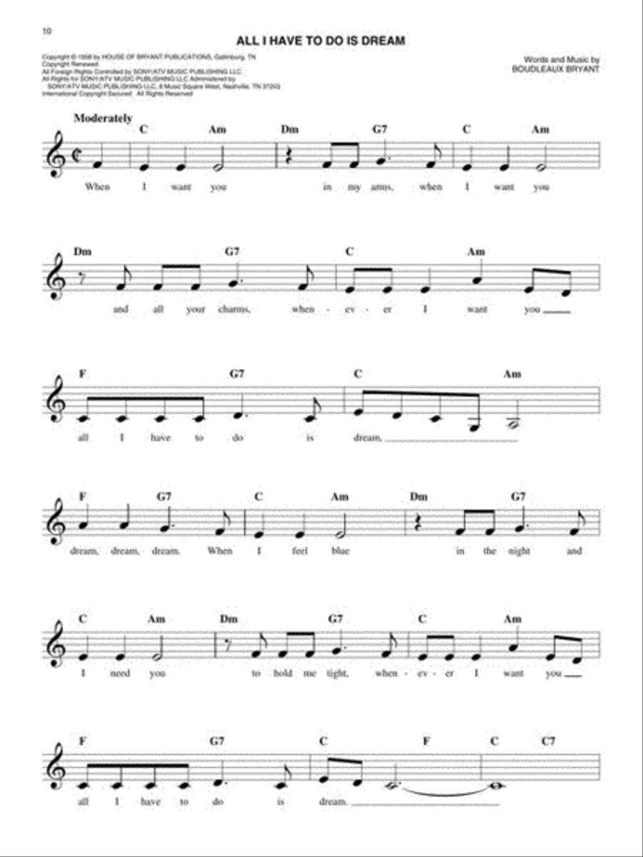 The Easy Country Fake Book Piano, Vocal, Guitar scores gallery preview page 8