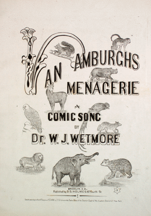 Vanamburgh's Menagerie. A comic song