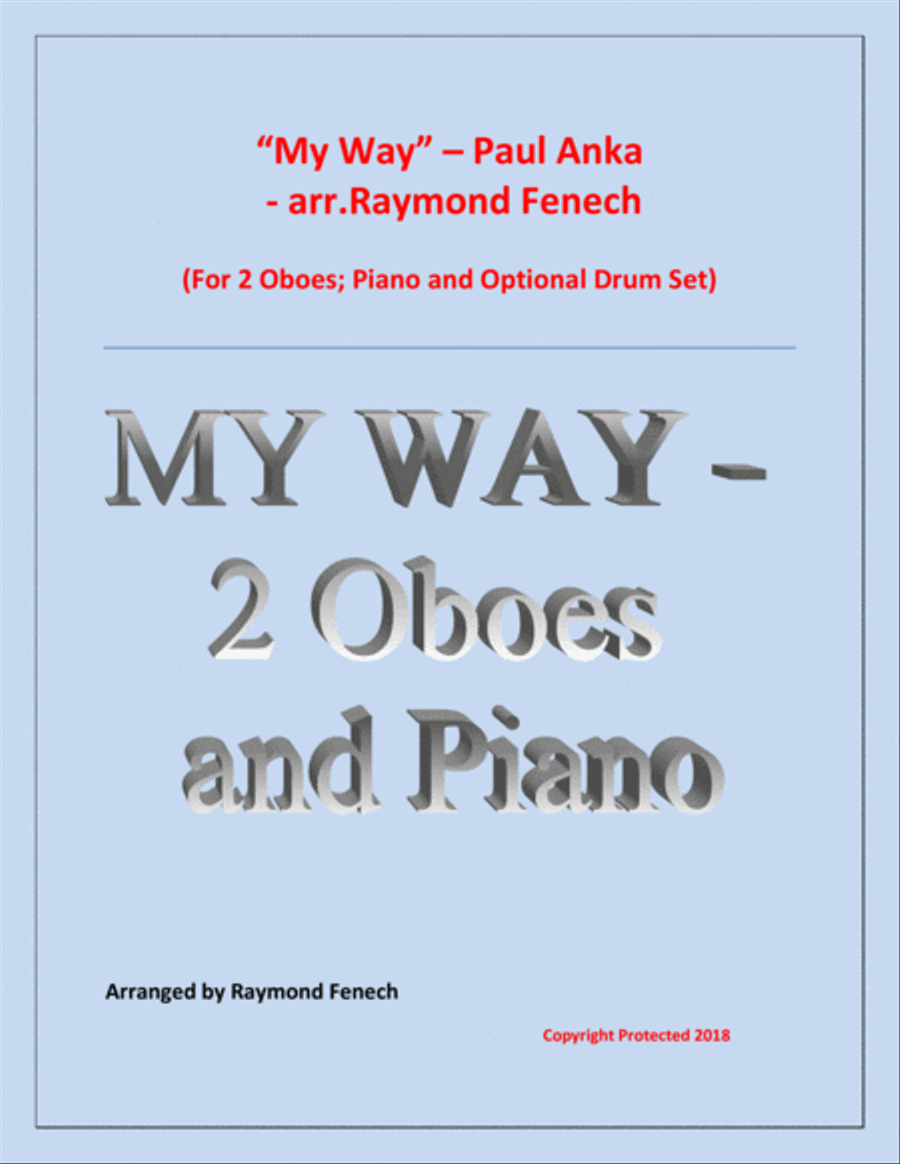 My Way Woodwind Duet scores gallery preview page 1