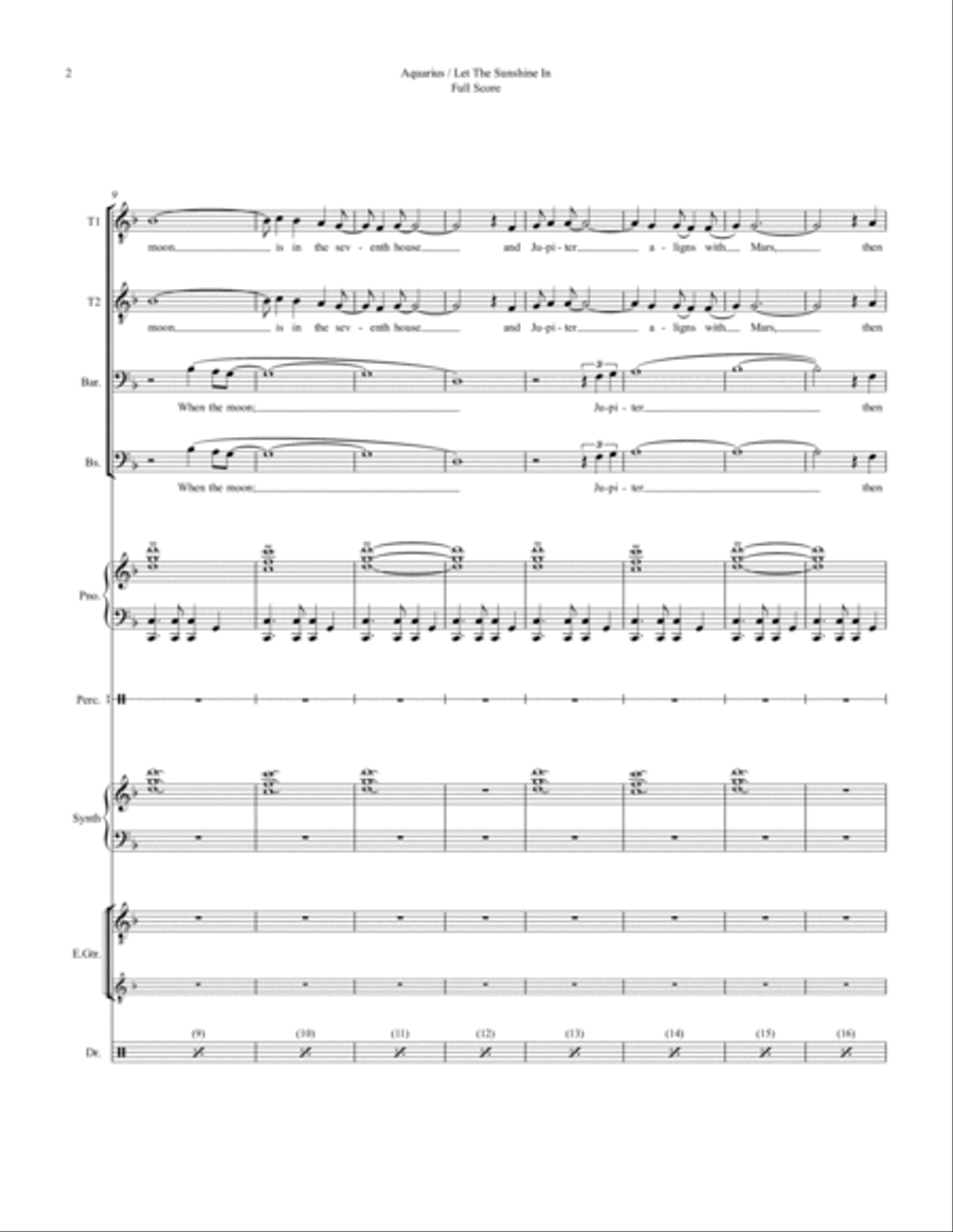 Aquarius Small Ensemble scores gallery preview page 2