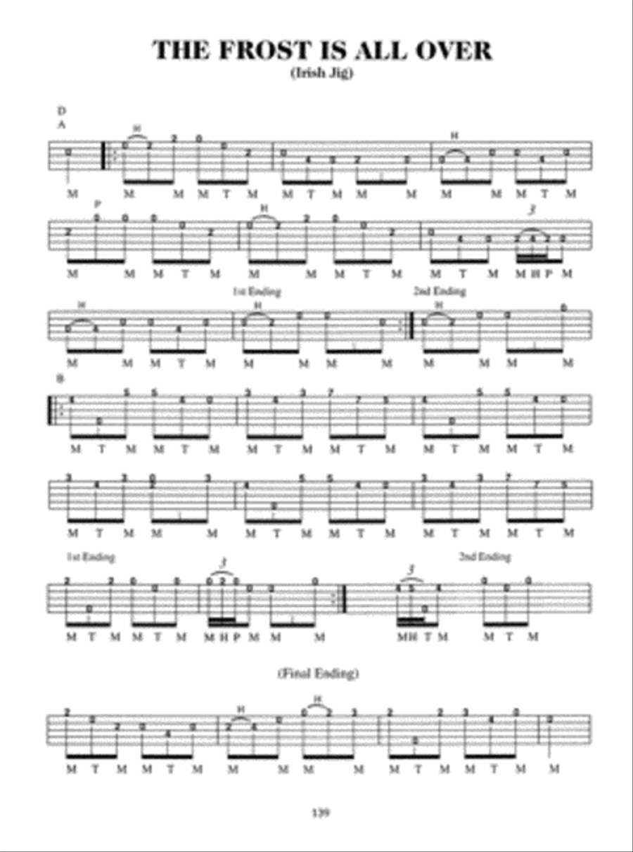 Irish clawhammer deals banjo