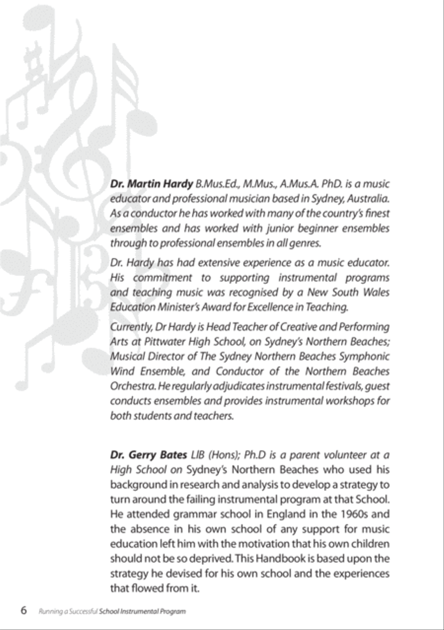 Running a Successful School Instrumental Program: The Ultimate Guide for School Bands and Other Ense Full Orchestra scores gallery preview page 4