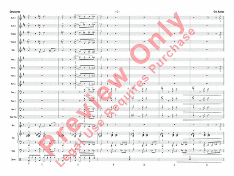 Jive Samba Jazz Ensemble scores gallery preview page 5