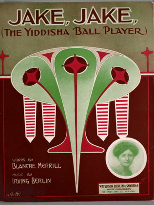 Book cover for Jake, Jake, (The Yiddish Ball Player)
