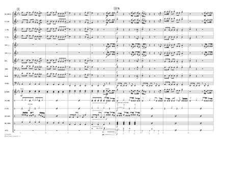 What a Man Gotta Do (arr. Jack Holt and Matt Conaway) - Conductor Score (Full Score)