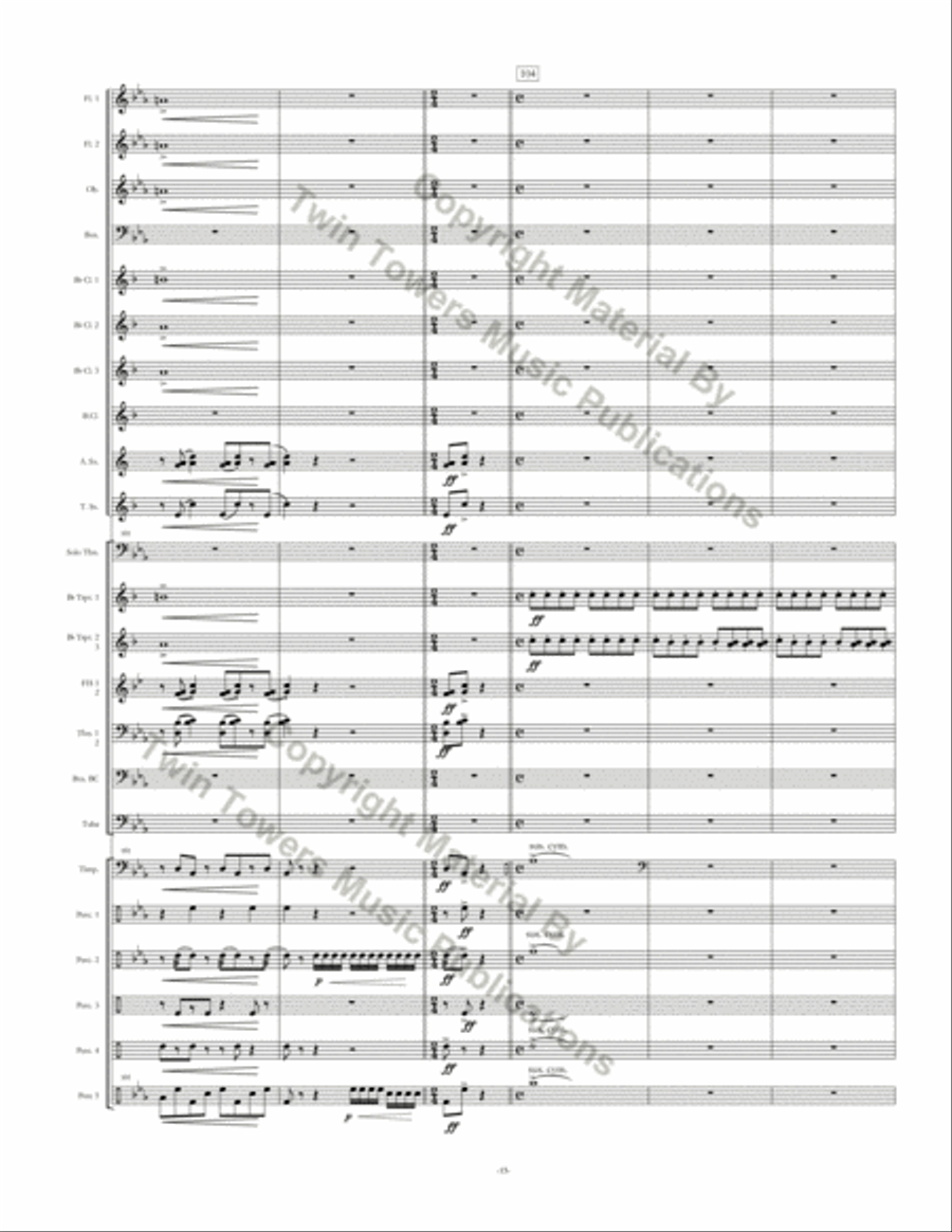 Seminar Seminar Concert Band scores gallery preview page 17