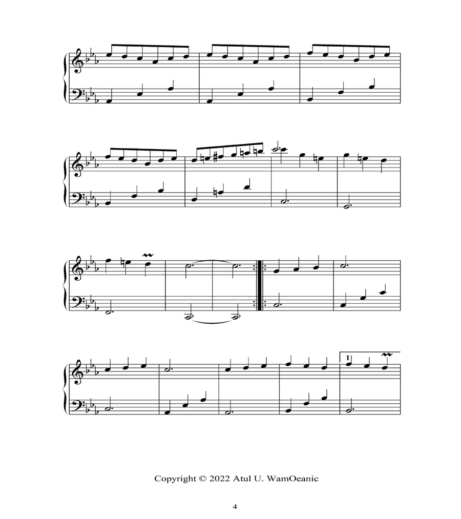 Burned to Ashes Burned to Ashes Piano Solo scores gallery preview page 4