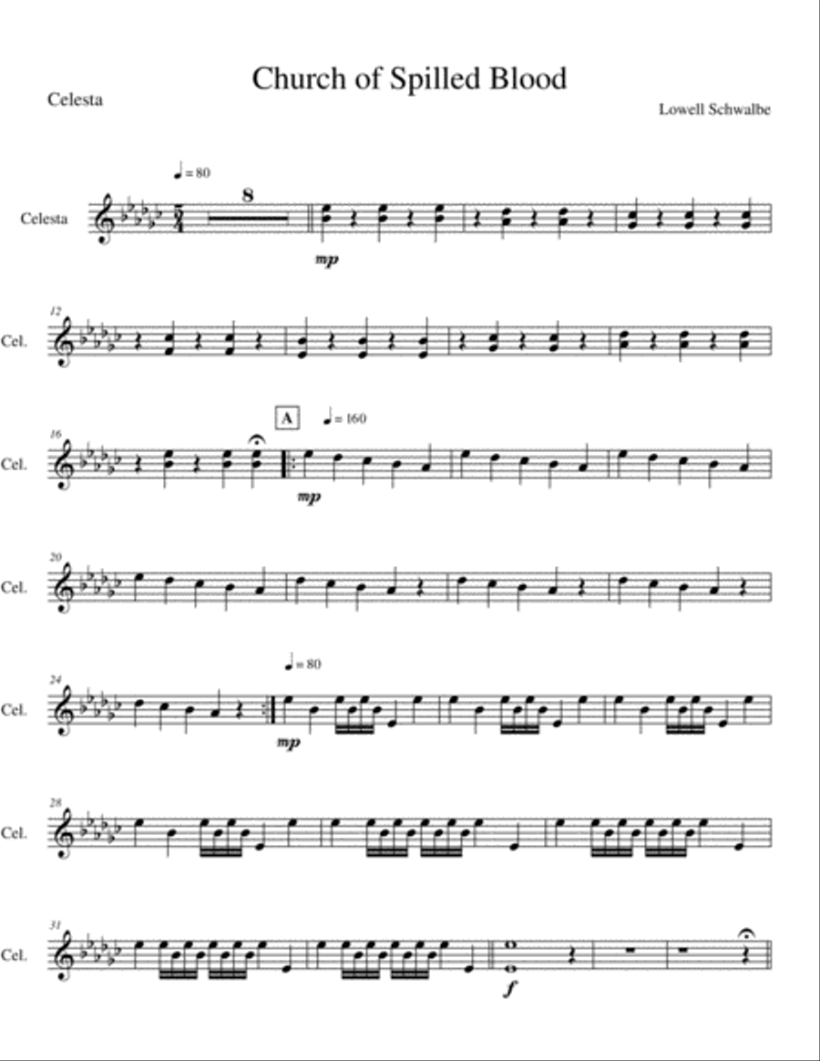 Church of the Savior on Spilled Blood Full Orchestra scores gallery preview page 3