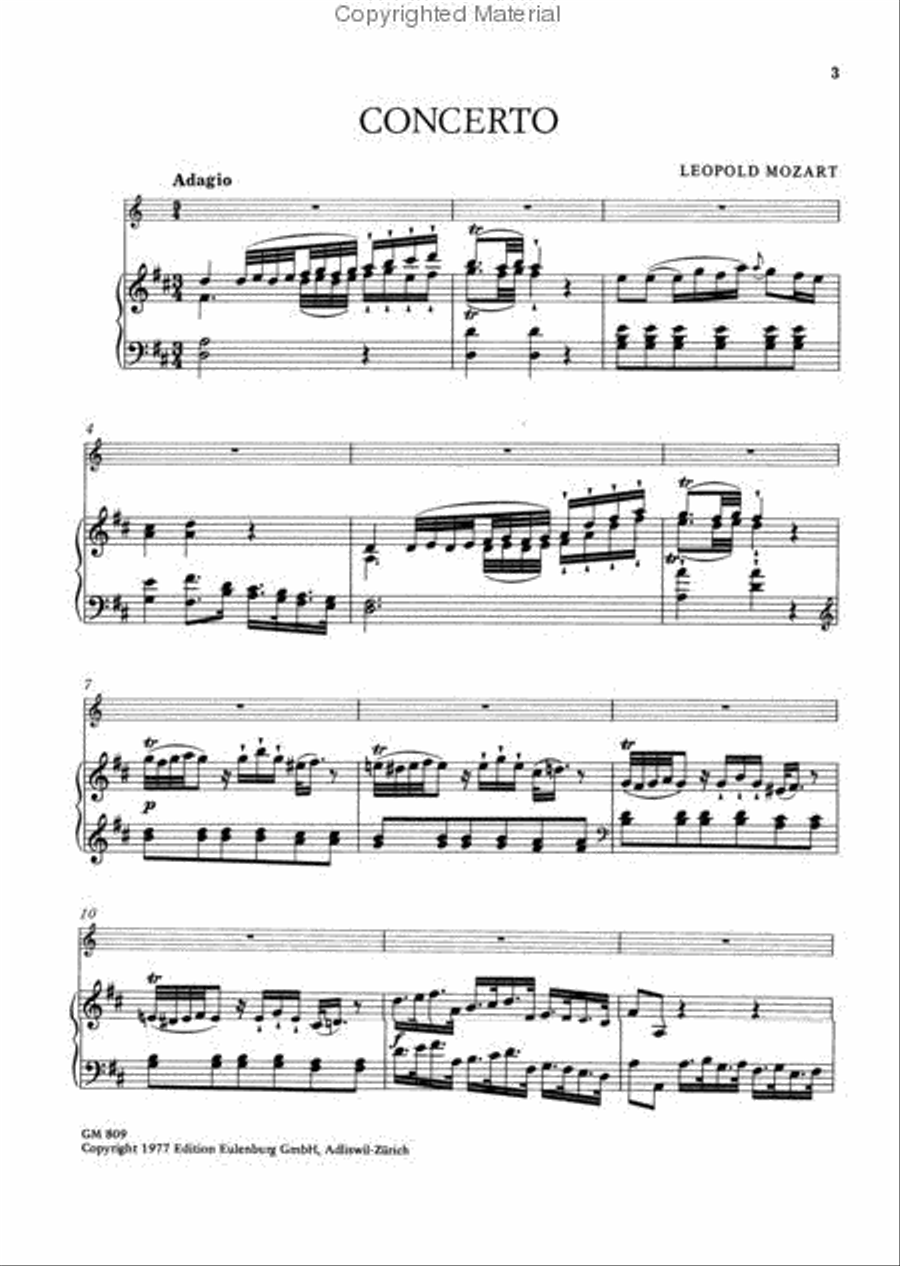 Concerto for trumpet Concerto for trumpet Trumpet scores gallery preview page 3