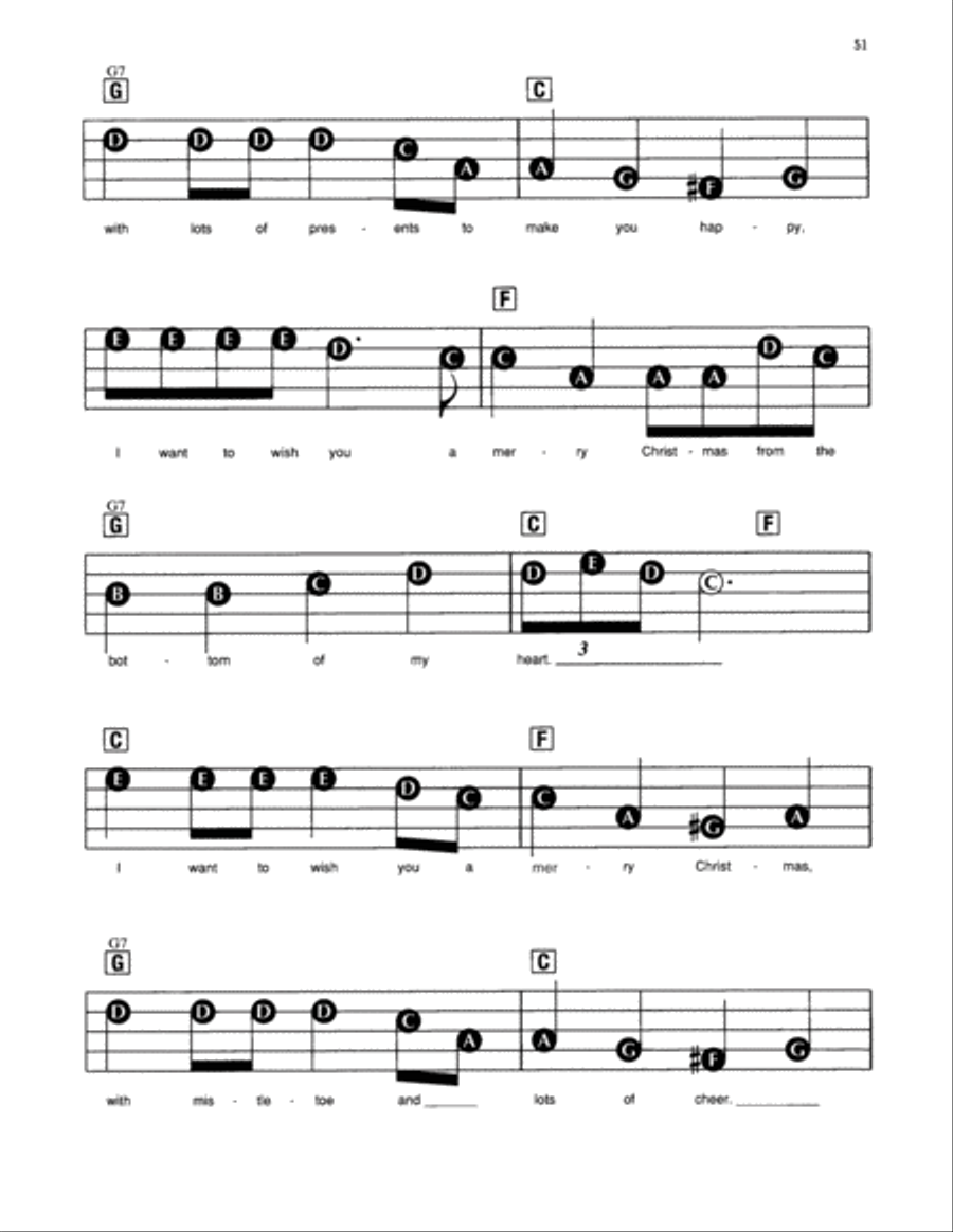 Feliz Navidad Electronic Keyboard scores gallery preview page 2