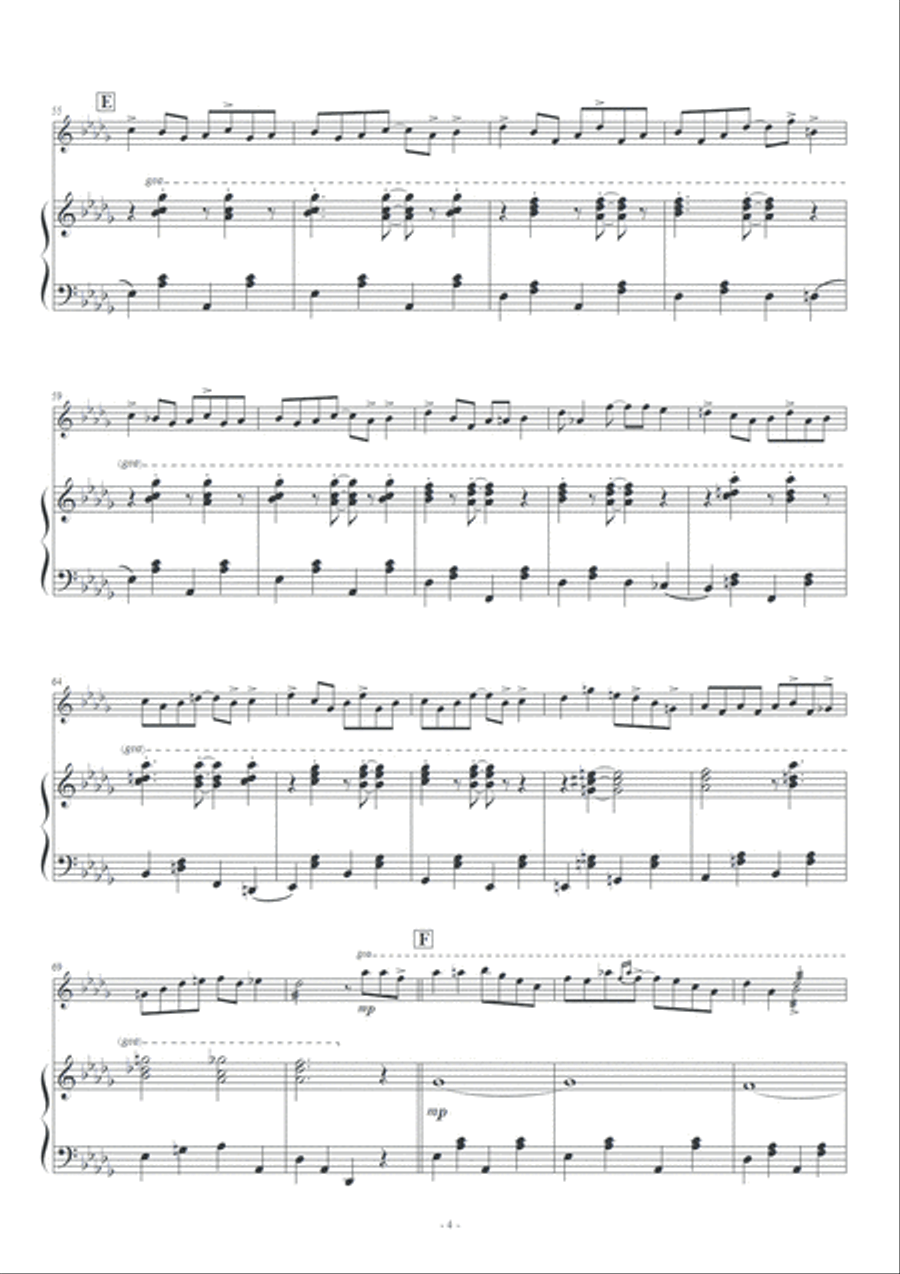 Maple Leaf Rag Percussion Ensemble scores gallery preview page 5