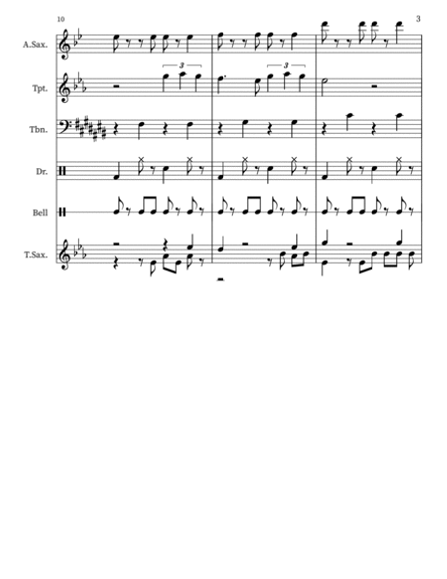 Rude Small Ensemble scores gallery preview page 3