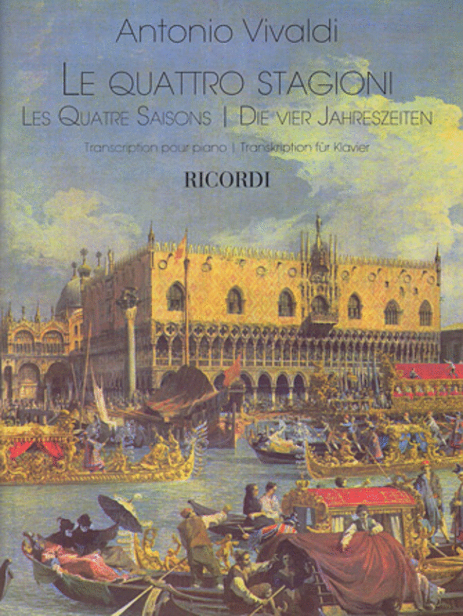 Le Quattro Stagioni / Les Quatre Saisons / Die Vier Jahreszeiten Piano Solo scores gallery preview page 1