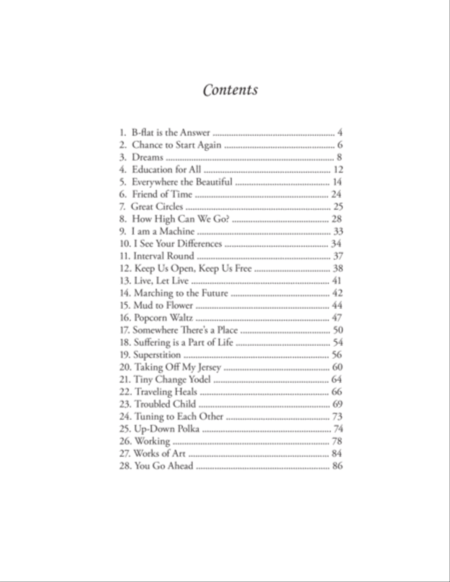 Little Machines: 28 Short Mechanical Works for Unaccompanied Mixed Voices A Cappella scores gallery preview page 3