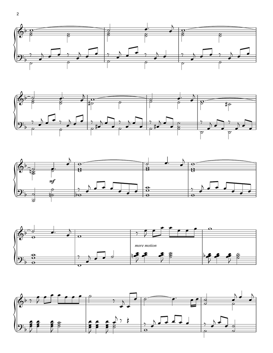 Bring Him Home (from Les Miserables) Piano Solo scores gallery preview page 2