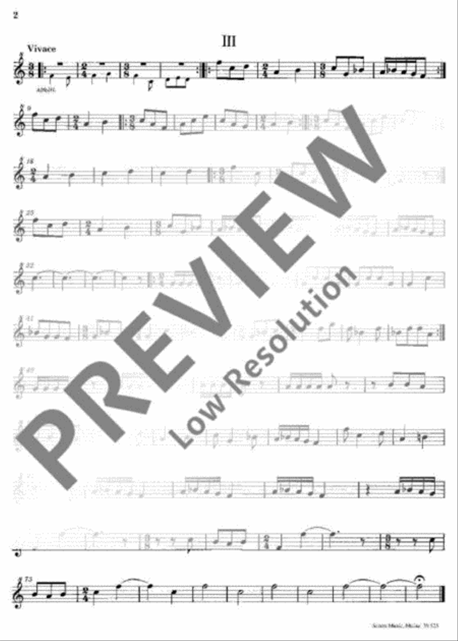 Quartettino Quartettino Recorder scores gallery preview page 10