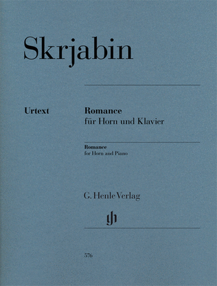 Book cover for Romance for Horn and Piano