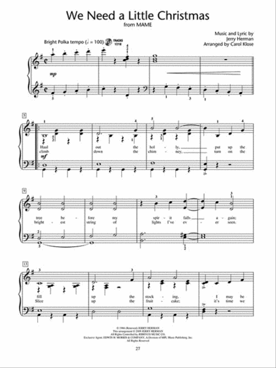 More Christmas Piano Solos - Level 5 Piano Method scores gallery preview page 6