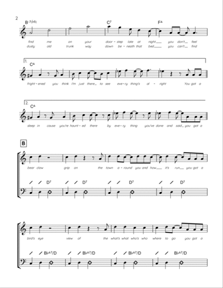 Loud and Clear Loud and Clear Piano scores gallery preview page 2