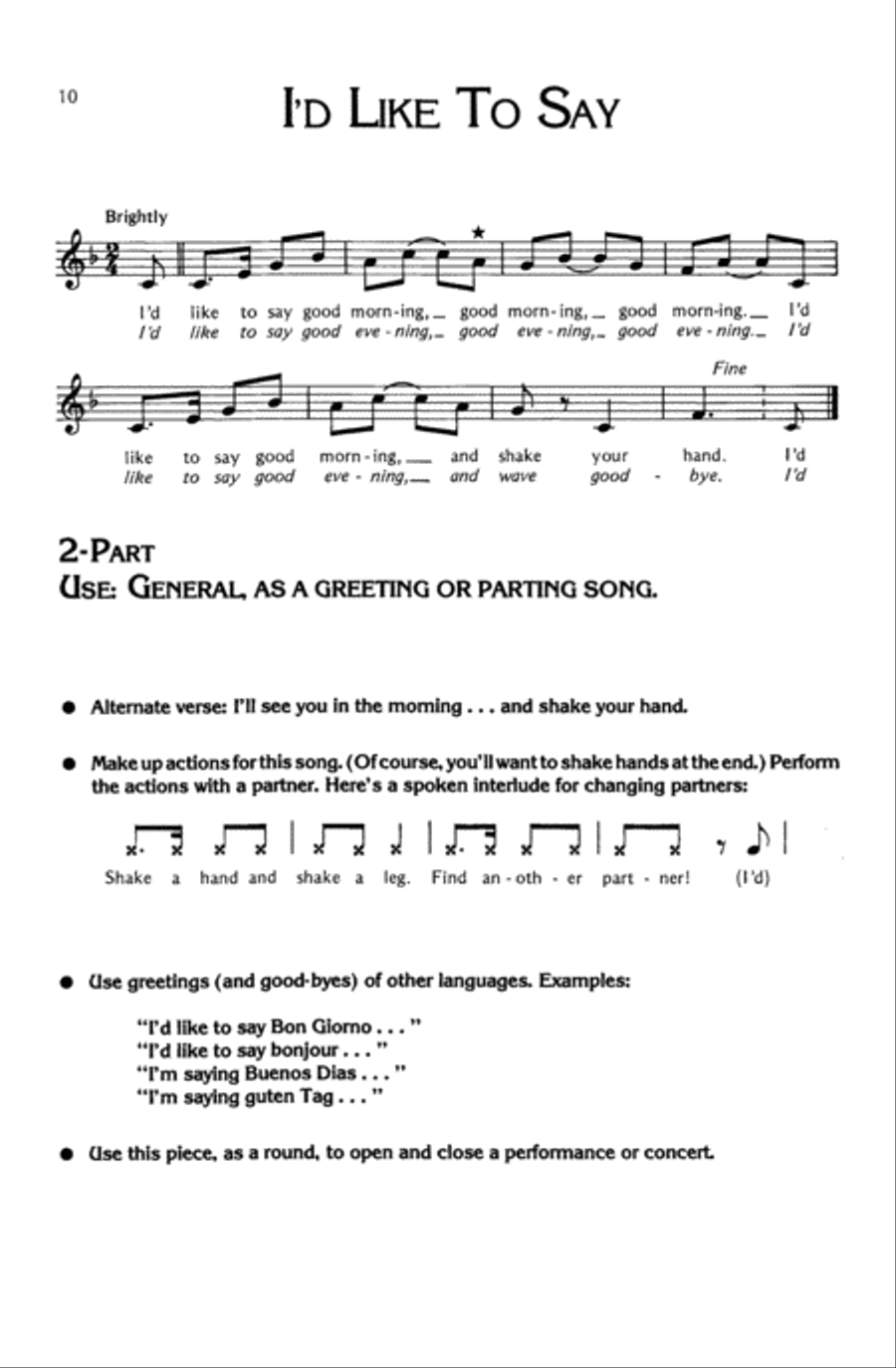 'Round We Go! Voice scores gallery preview page 3