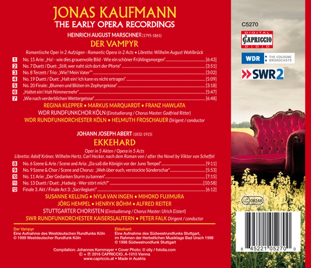Jonas Kaufmann - The Early Opera Recordings