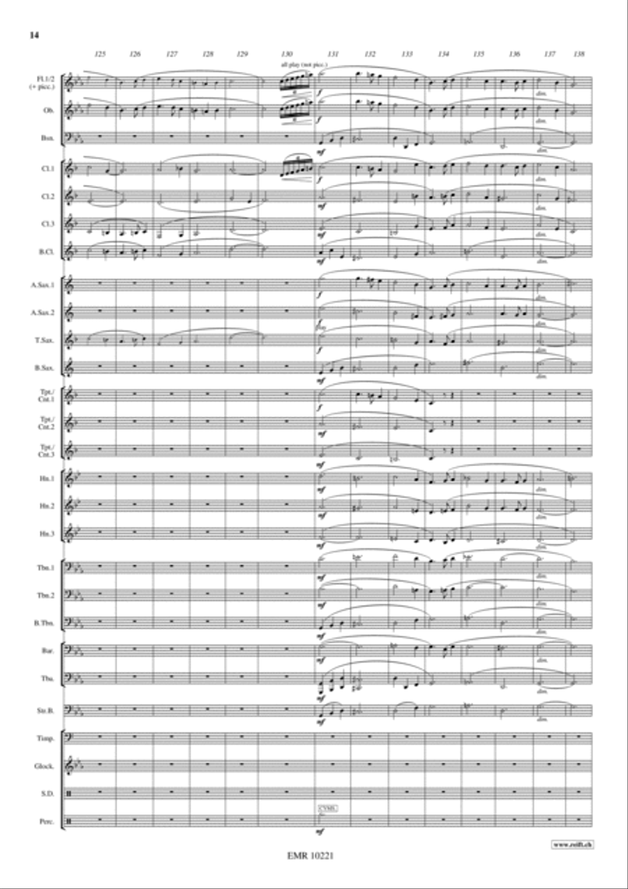 Best Of British Concert Band scores gallery preview page 15