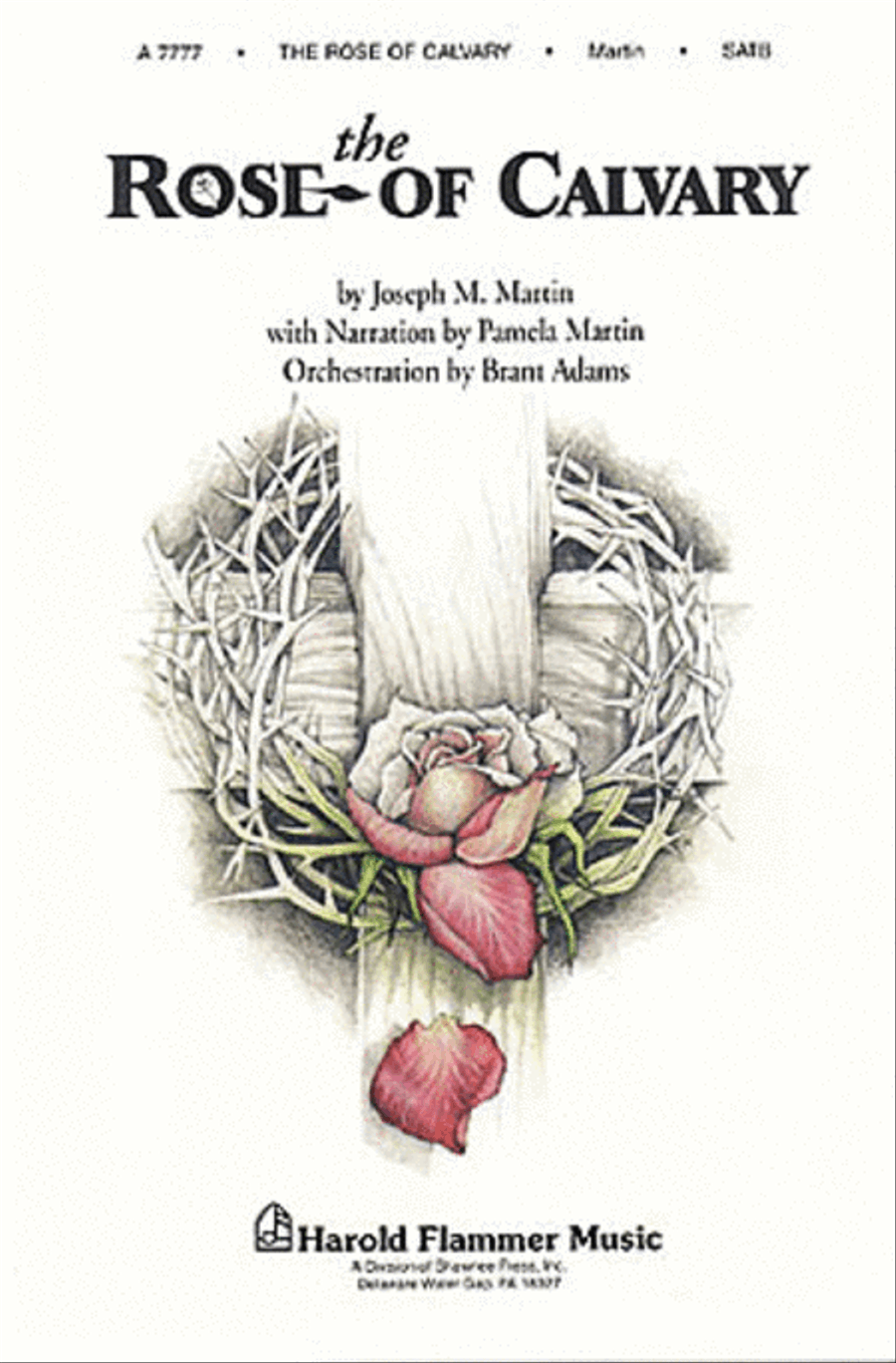 The Rose of Calvary 4-Part scores gallery preview page 1