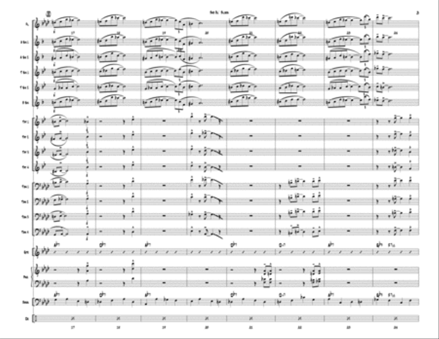 Bad Ol' Blues Jazz Ensemble scores gallery preview page 5