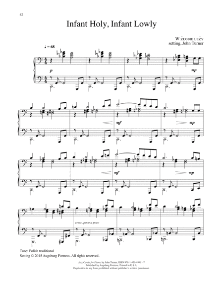 Jazz Carols for Piano